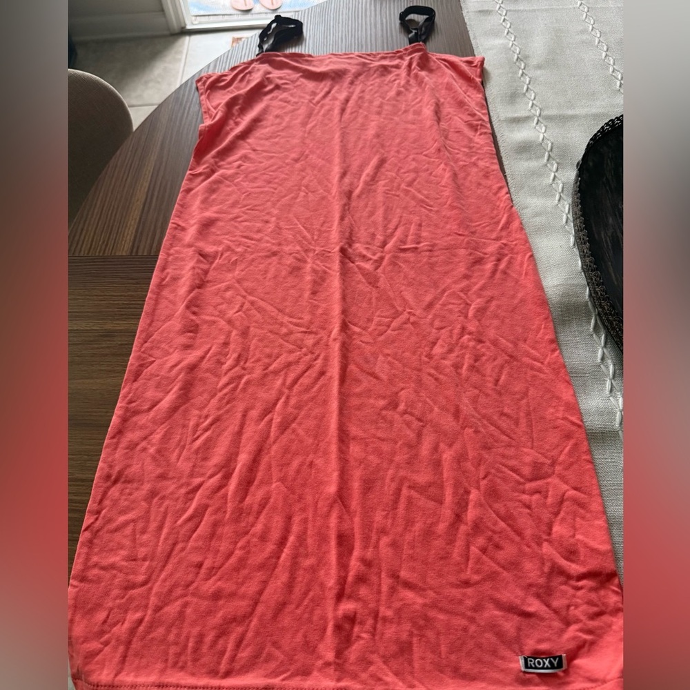 Roxy Coral Pink Slip Skirt